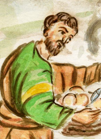 draw005multiplicationoftheloavesapostledetail.jpg